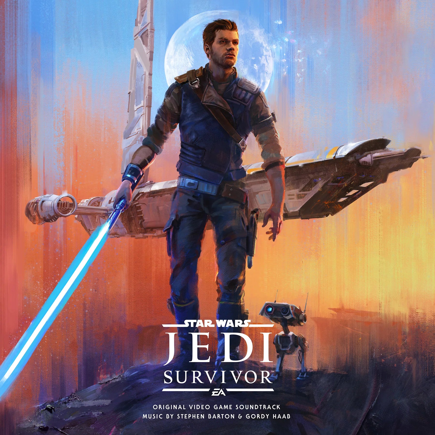 Stephen Barton, Gordy Haab - Star Wars Jedi - Survivor (OST): Limited 'Lightsaber Coloured' Vinyl 2LP
