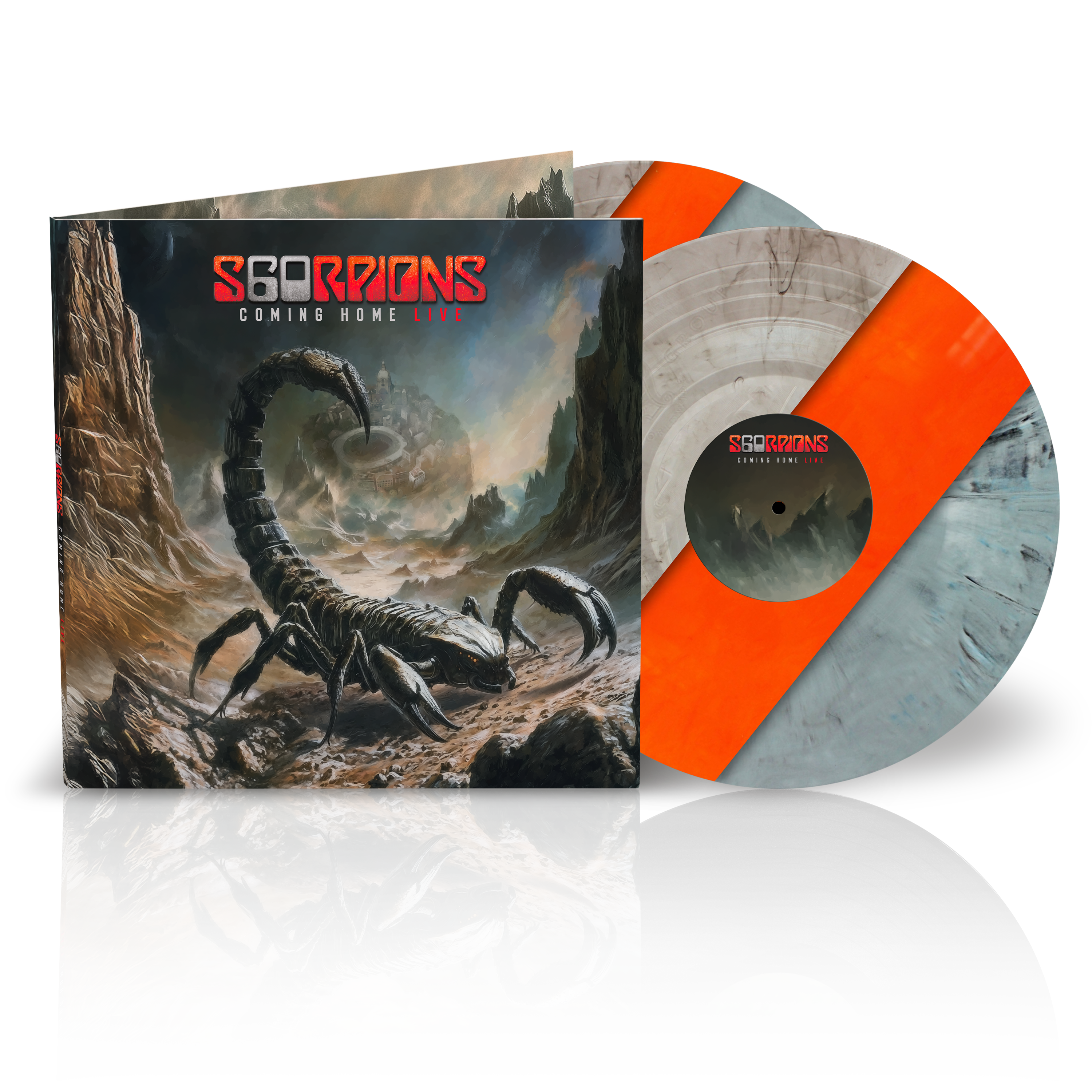 Scorpions - Coming Home Live: Marble Vinyl 2LP