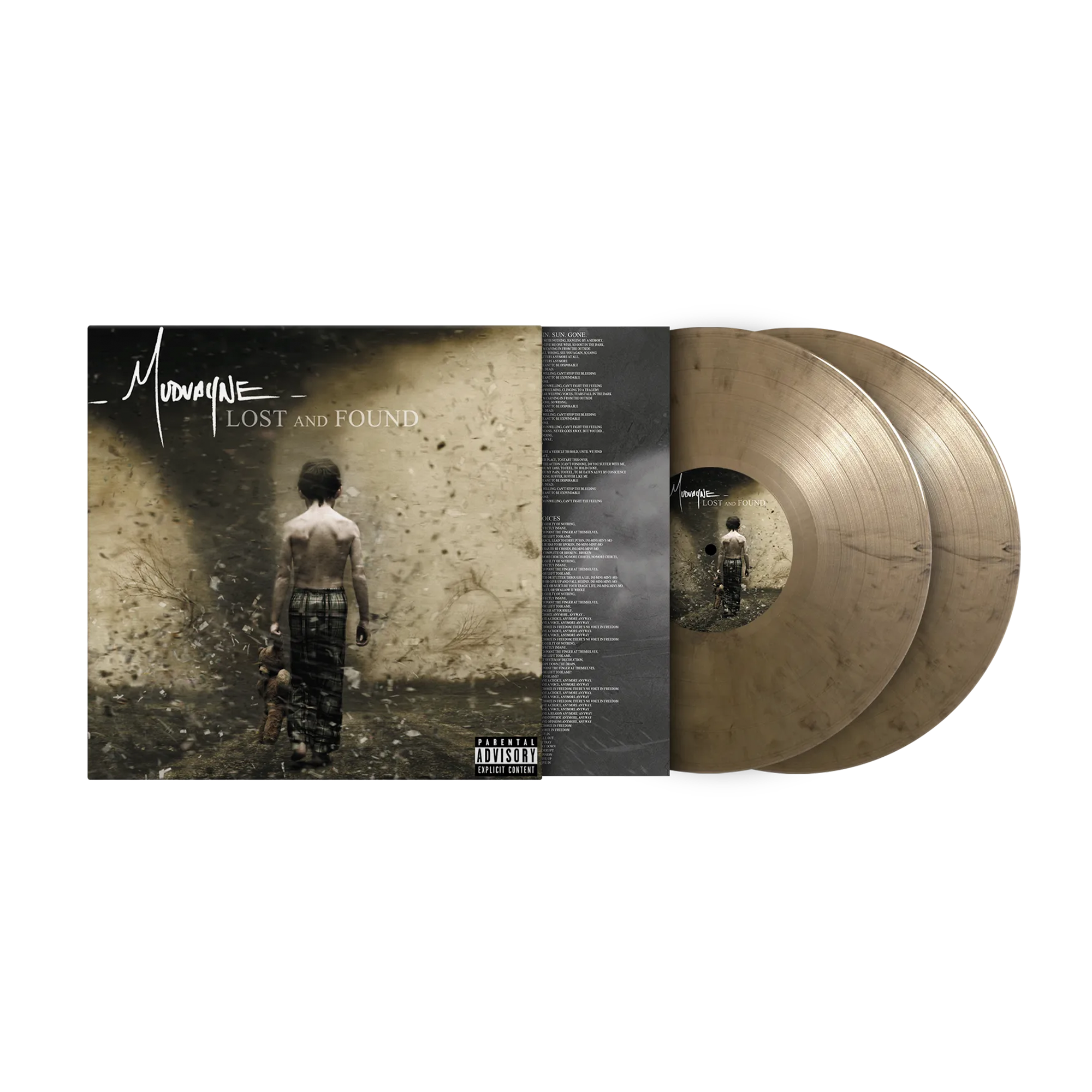 Mudvayne - Lost & Found:Gold & Black Marbled Vinyl 2LP