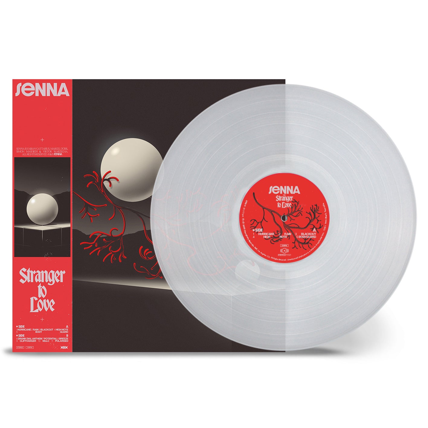 SENNA - Stranger To Love: Crystal Clear Vinyl LP