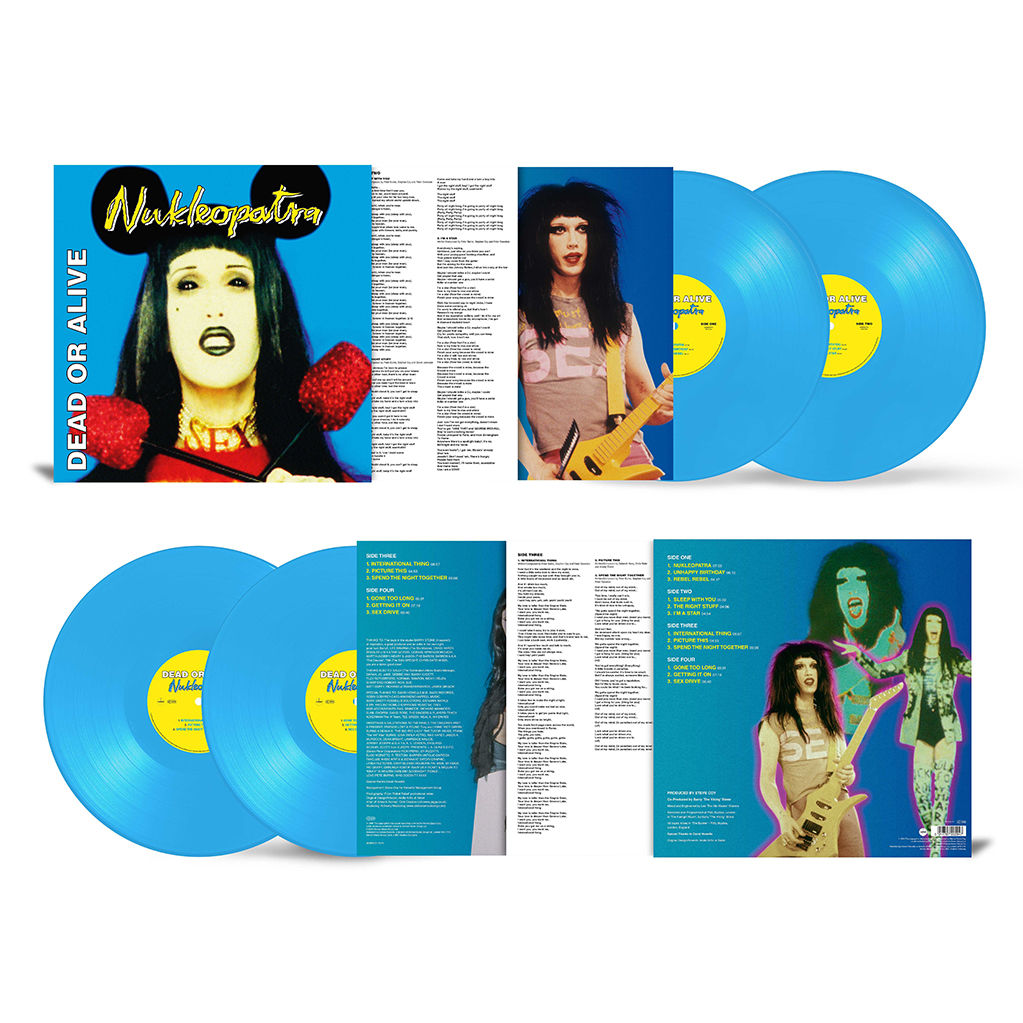 Dead Or Alive - Nukleopatra - 25th Anniversary Edition: Heavyweight Blue Vinyl 2LP