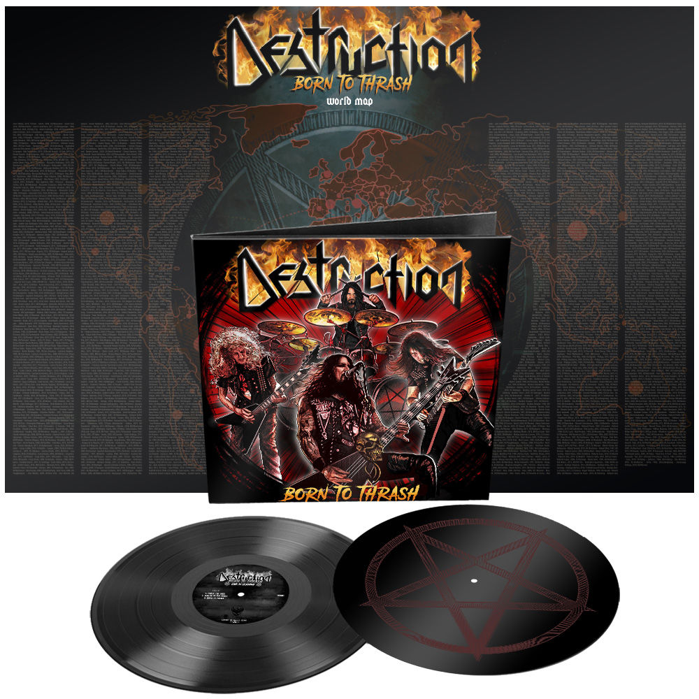 Destruction - Born To Thrash (Live In Germany): Limited Etched Vinyl 2LP