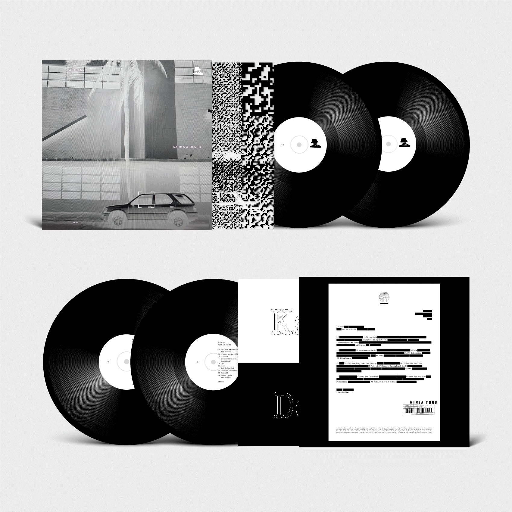Actress - Karma & Desire: Vinyl 2LP