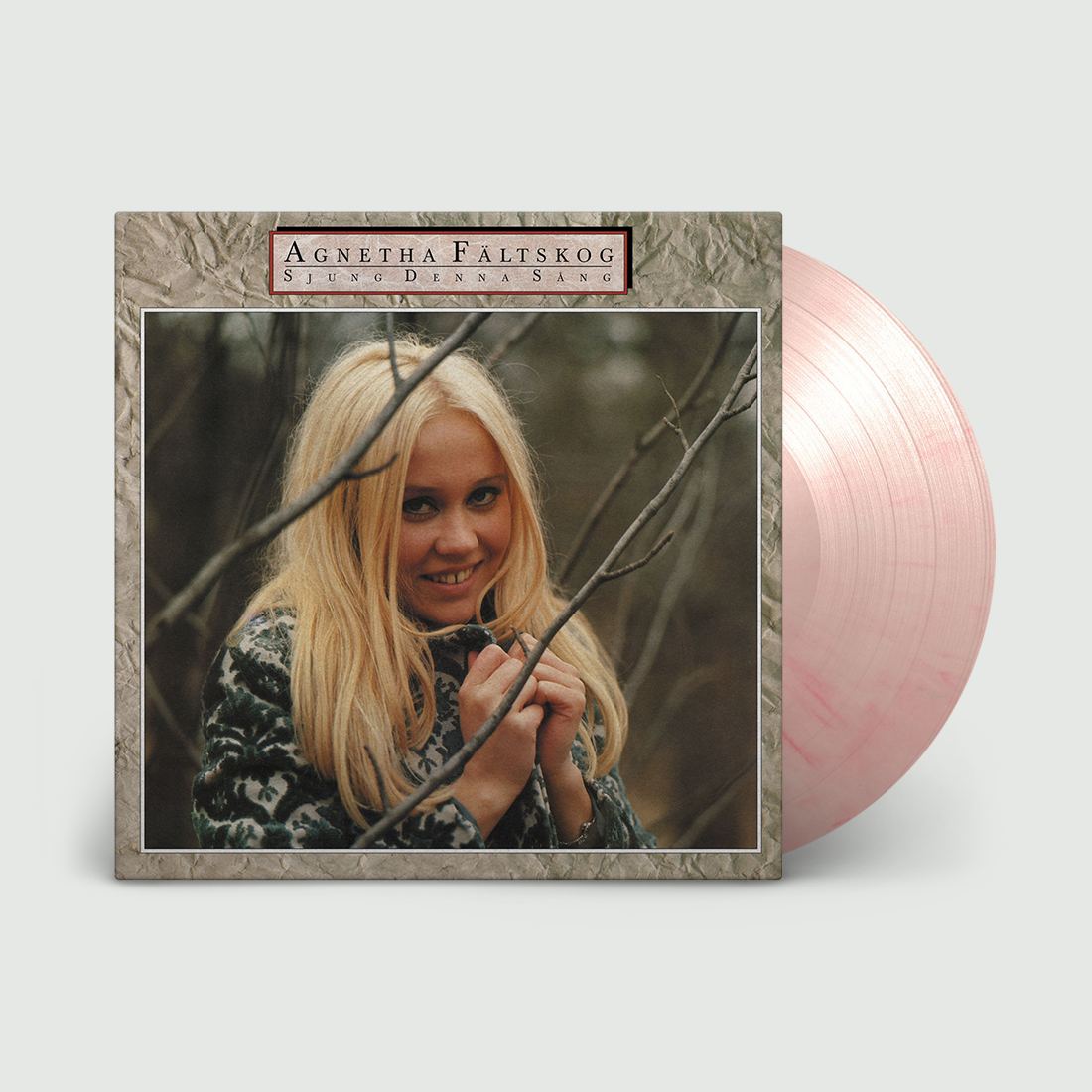 Agnetha Fältskog  - Sjung Denna Sang: Limited Pink Marbled Vinyl LP