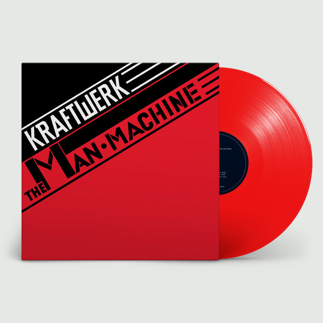 Kraftwerk - The Man Machine: Limited Translucent Red Vinyl LP
