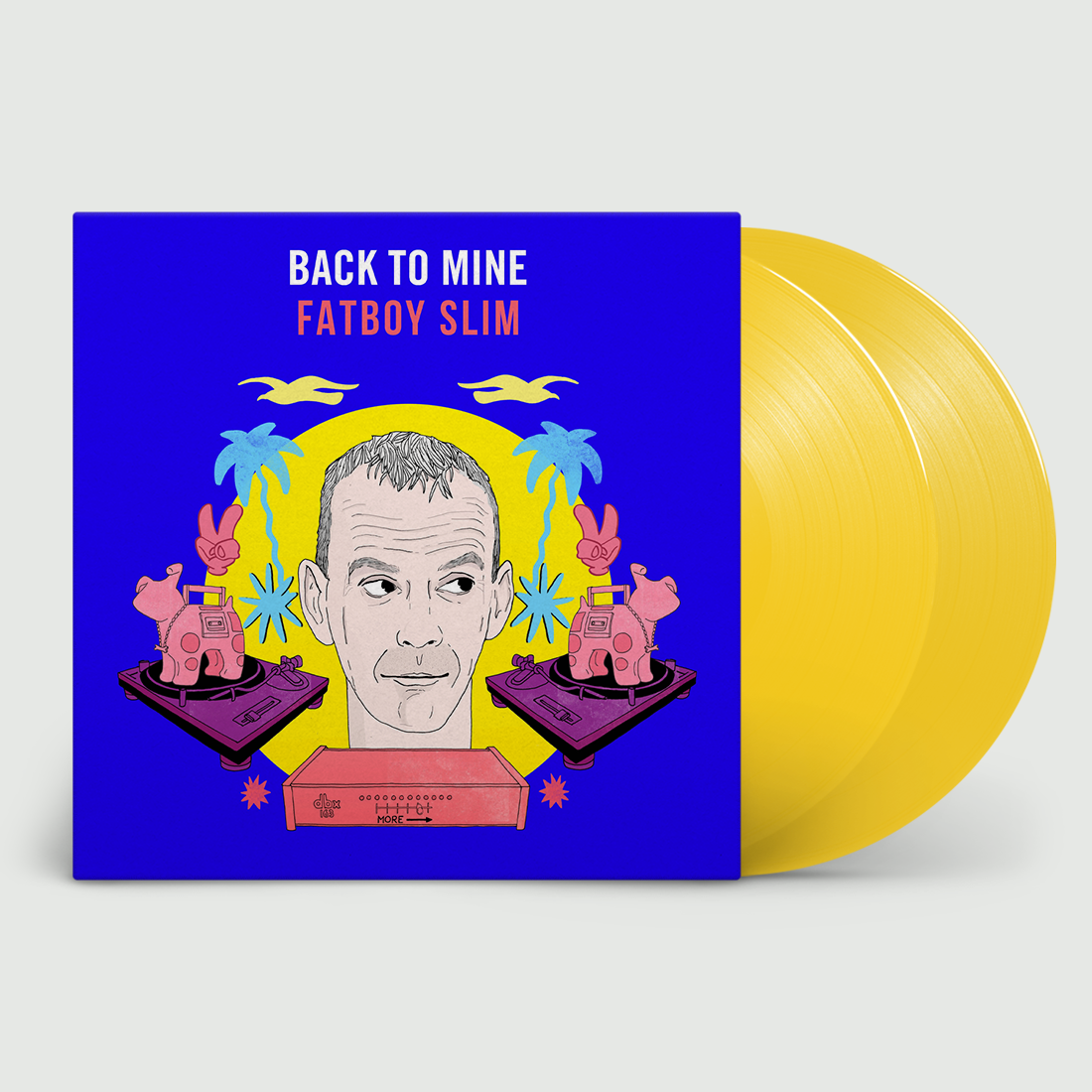Fatboy Slim - Back To Mine - Fatboy Slim: Limited Edition Yellow Vinyl 2LP