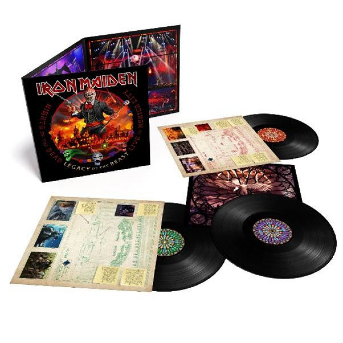 Iron Maiden - Nights of the Dead, Legacy of the Beast: Live in Mexico City: Deluxe Vinyl 3LP