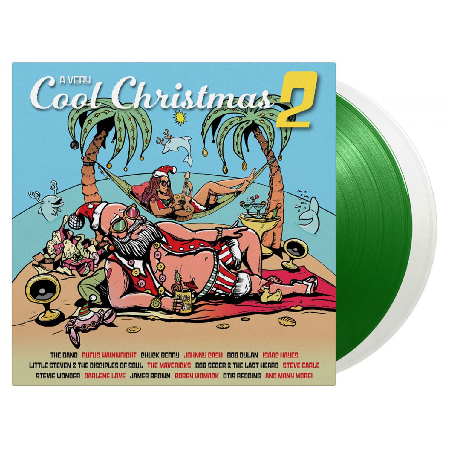 Various Artists - A Very Cool Christmas Volume 2: Limited White + Green Vinyl 2LP