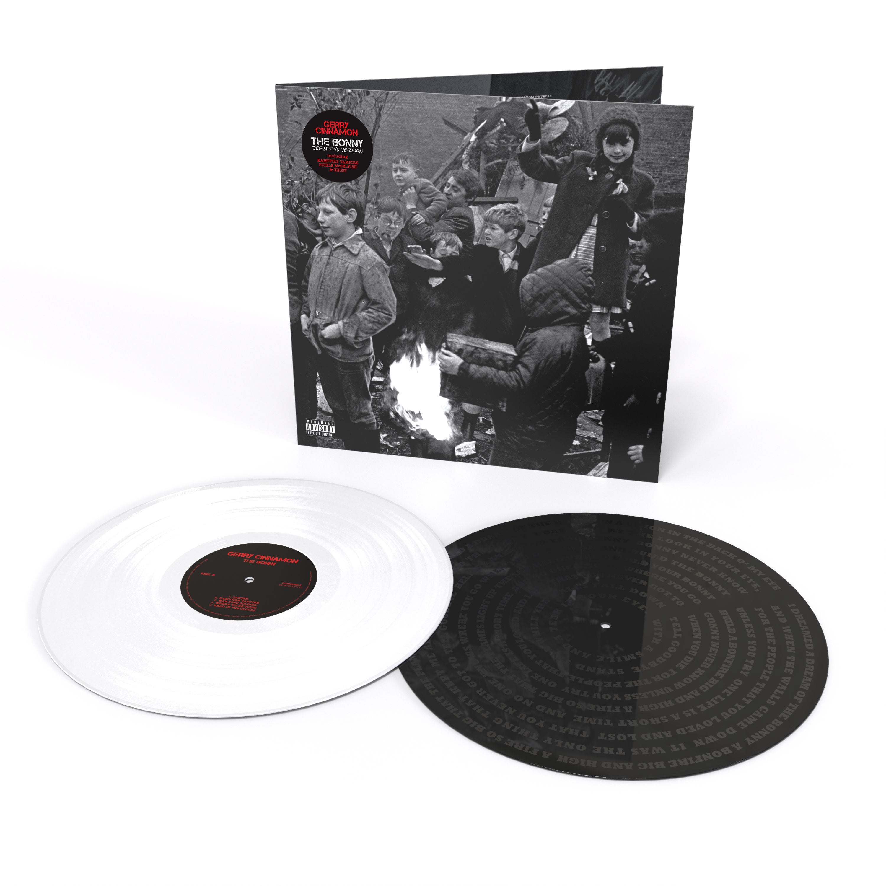 Gerry Cinnamon - The Bonny [Definitive Version]: White + Black Etched Vinyl LP