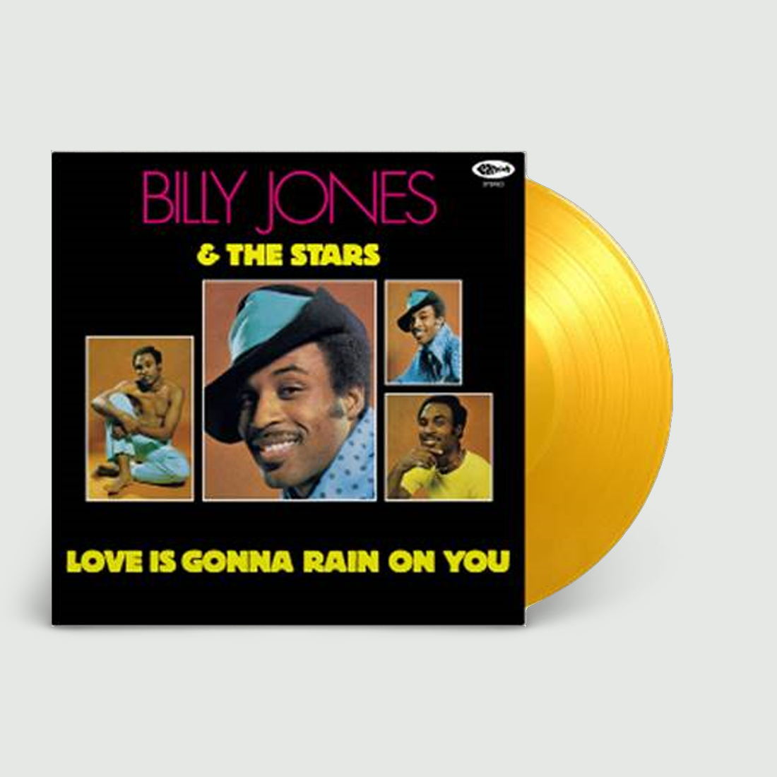 Billy  Jones & The Stars - Love Is Gonna Rain On You: Limited Edition Translucent Yellow Vinyl LP