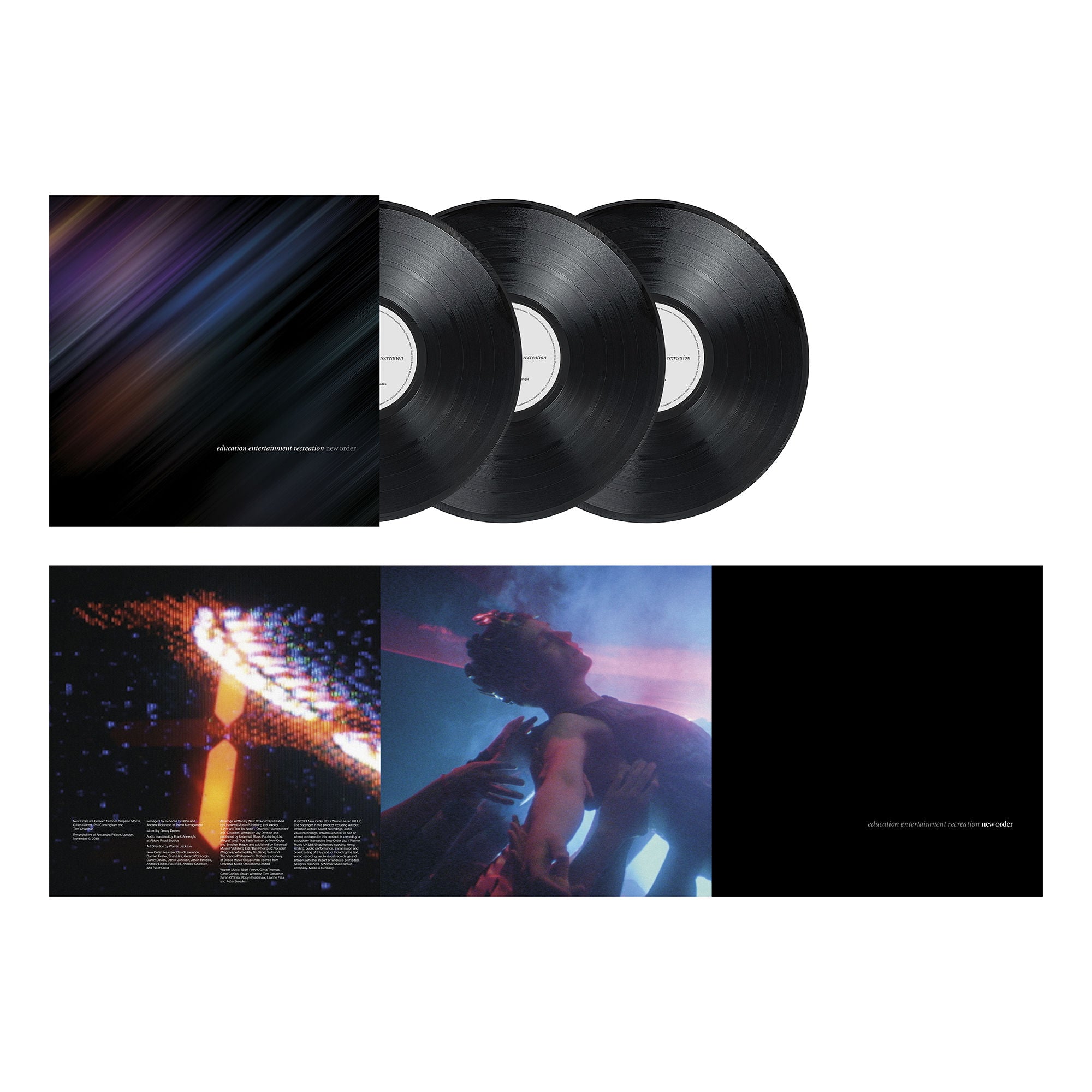 New Order - Education Entertainment Recreation: Limited Vinyl 3LP