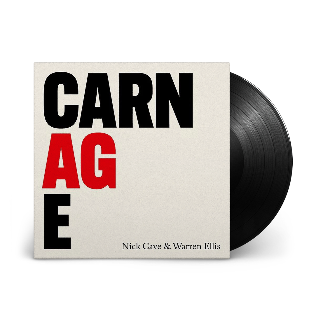 Nick Cave & Warren Ellis - Carnage: Vinyl LP + 24 Page Booklet