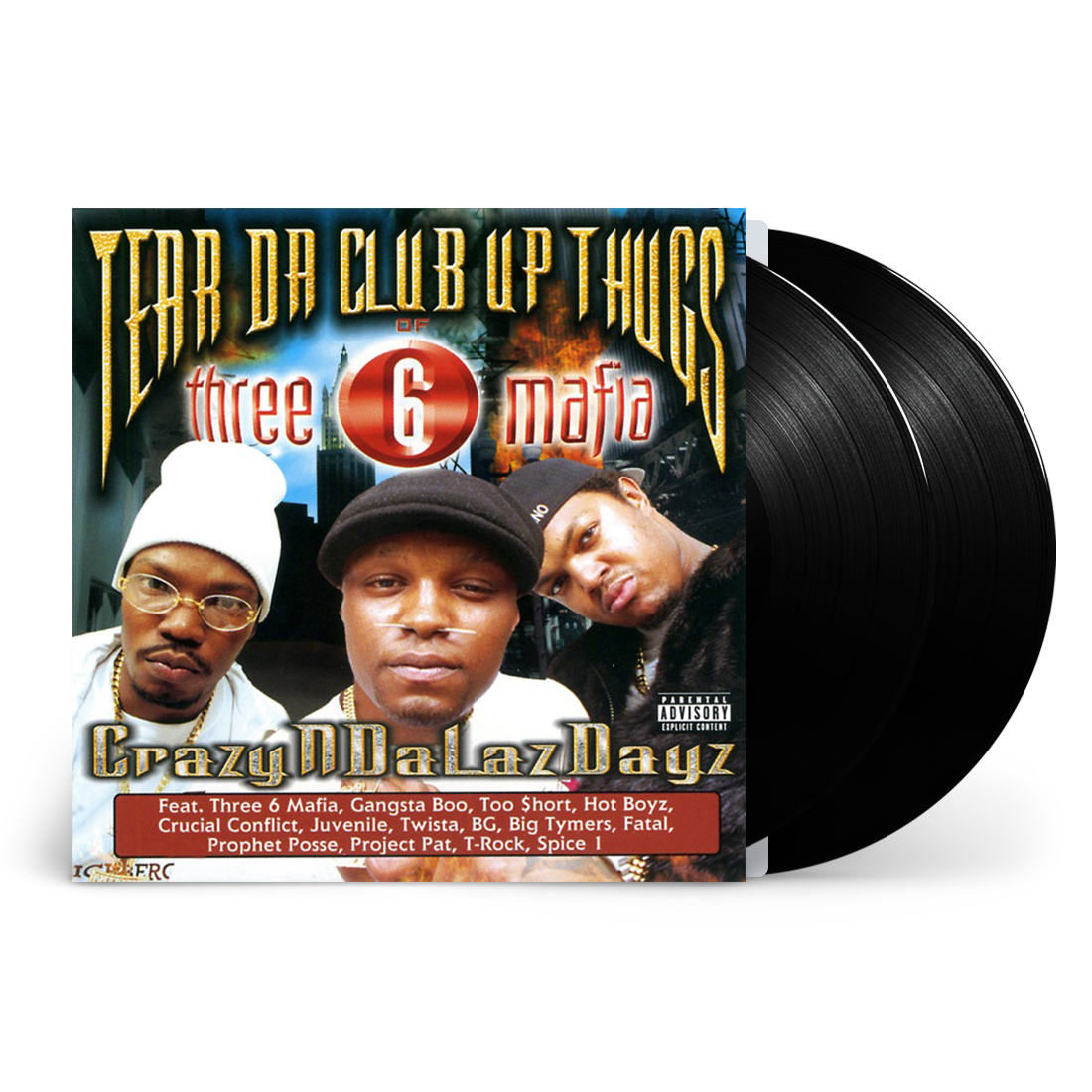 Tear Da Club Up Thugs of Three 6 Mafia - Crazyndalazdayz: Vinyl 2LP
