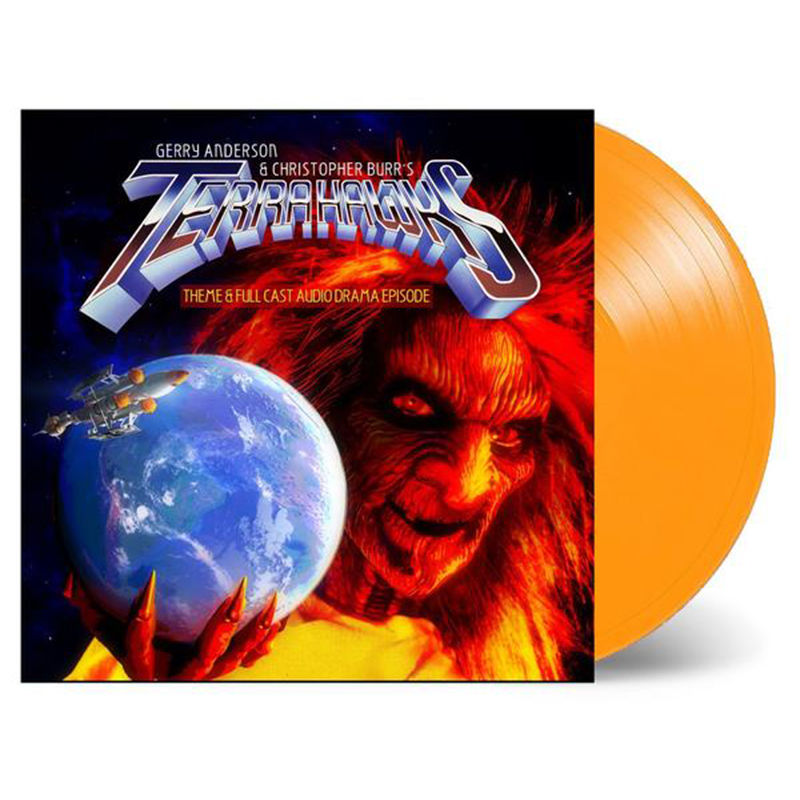 Gerry Anderson - Terrahawks Theme Music and Audio Story: Limited Edition Orange Vinyl LP