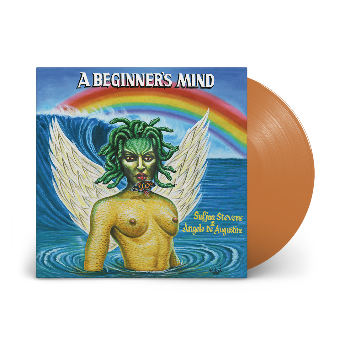 Sufjan Stevens, Angelo De Augustine - A Beginner's Mind: Limited 'Pumpkin Head' Orange Vinyl LP