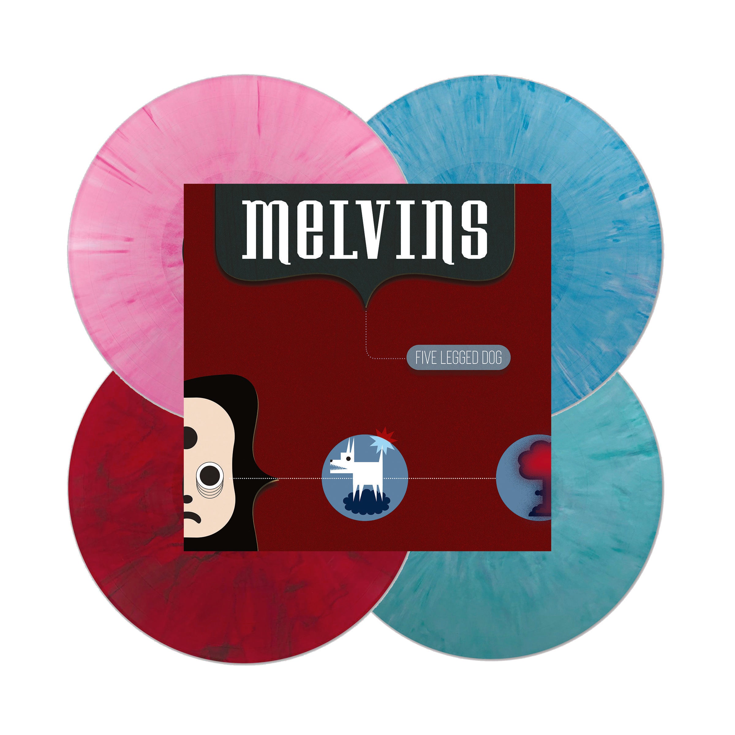 Melvins - Five Legged Dog: Limited Edition Colour Vinyl 4LP