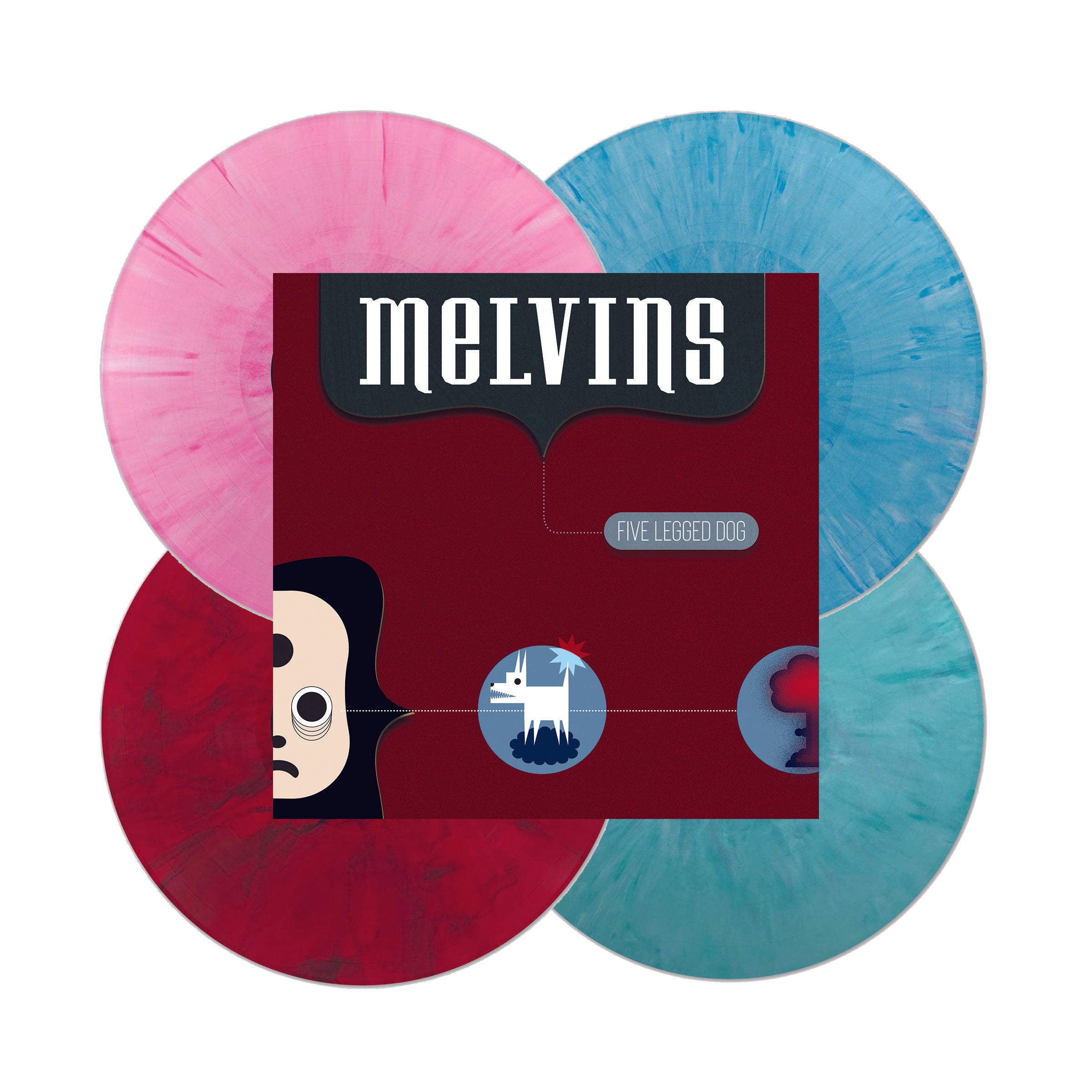Melvins - Five Legged Dog: Limited Edition Colour Vinyl 4LP
