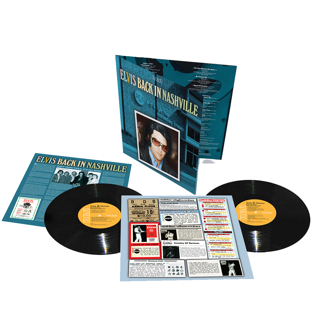 Elvis Presley - Back In Nashville: Vinyl 2LP