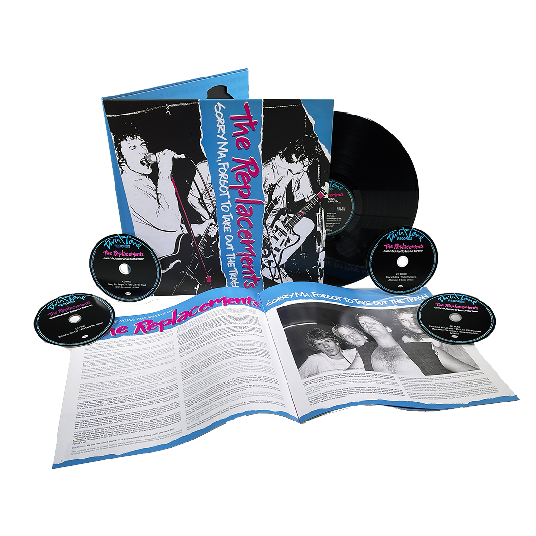 The Replacements - Sorry Ma, Forgot To take Out The Trash: Deluxe Edition 4CD + 1LP Boxset