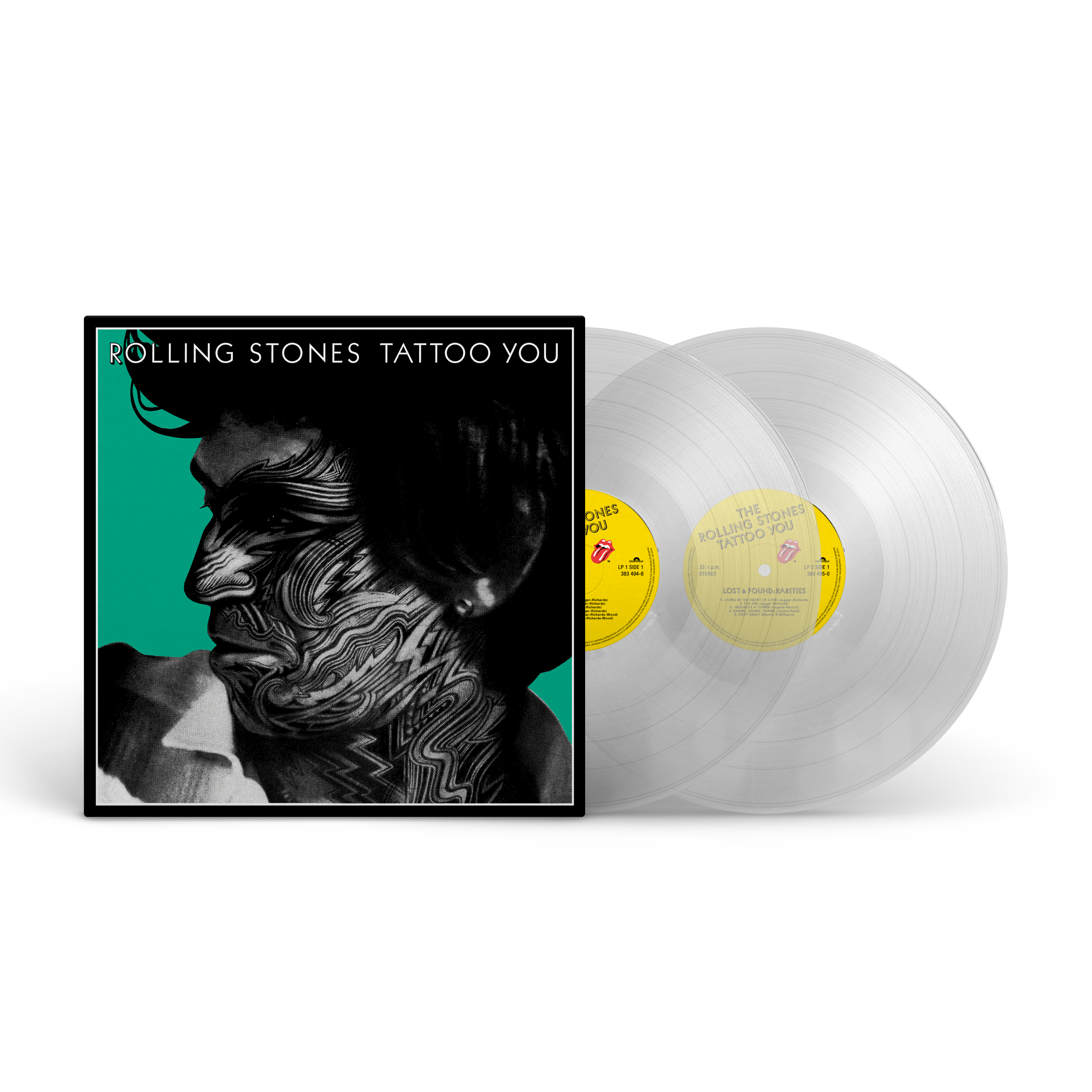The Rolling Stones - Tattoo You (40th Anniversary Remaster): Exclusive Deluxe Clear Vinyl 2LP