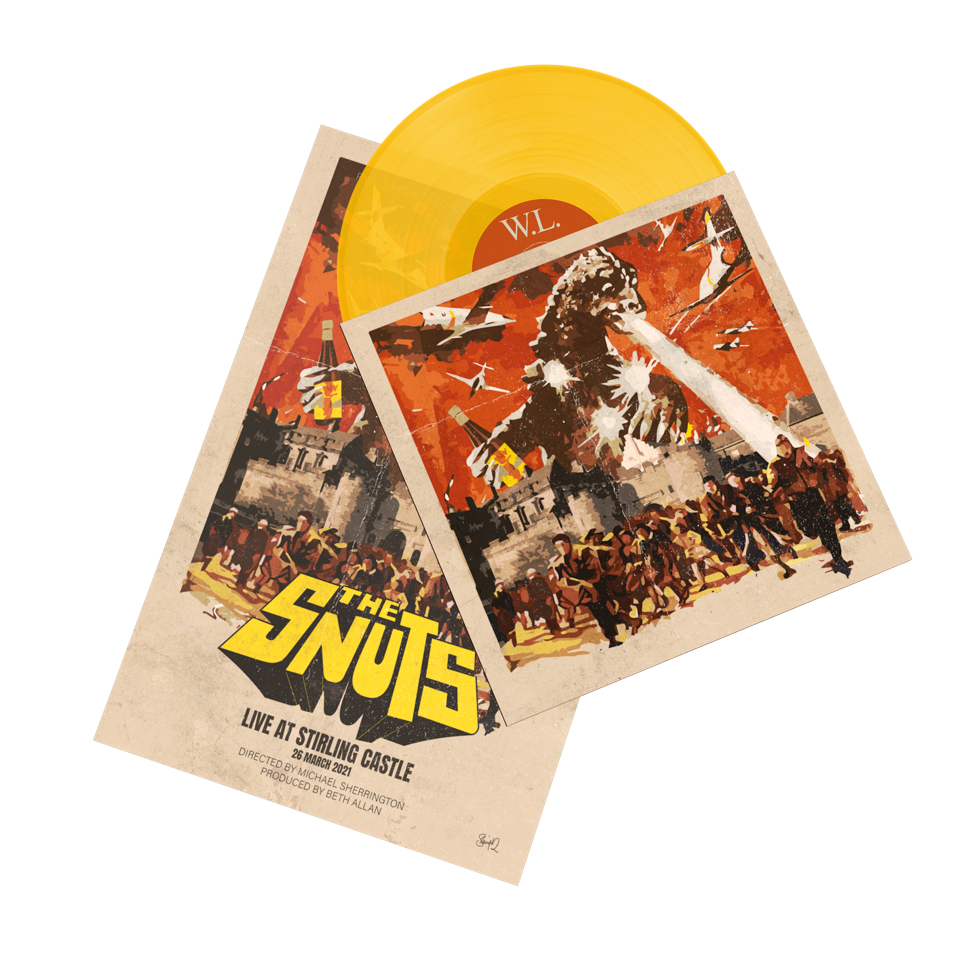 The Snuts - W.L. (Live from Stirling Castle): Orange Vinyl LP + Poster
