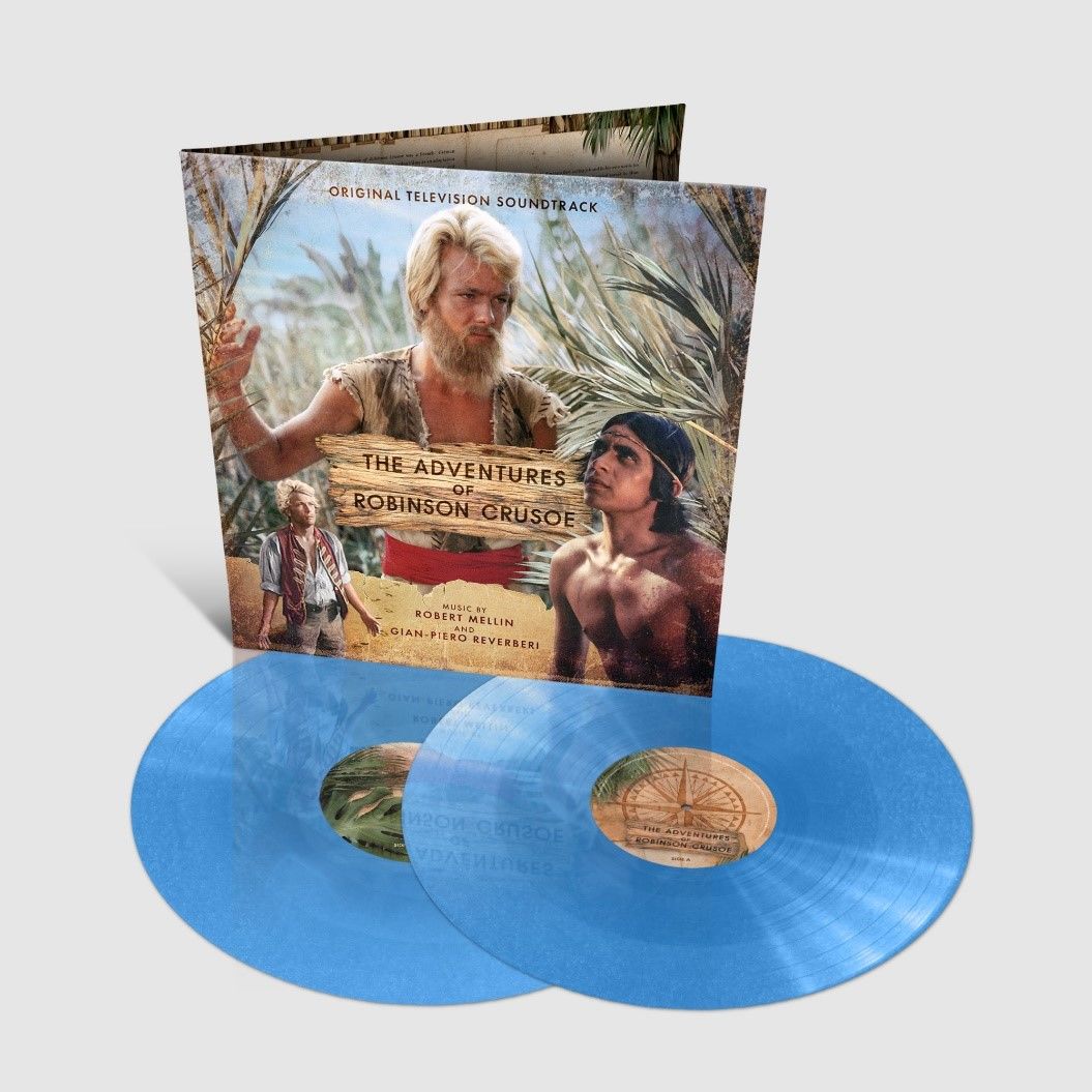 Original Soundtrack - The Adventures of Robinson Crusoe: Limited Edition Gatefold Azure Blue Vinyl 2LP