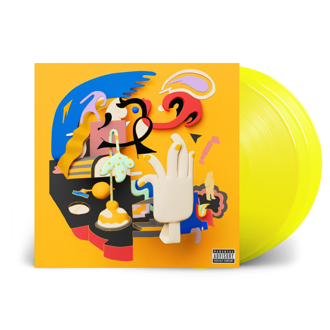 Mac Miller - Faces: Limited Yellow Vinyl 2LP