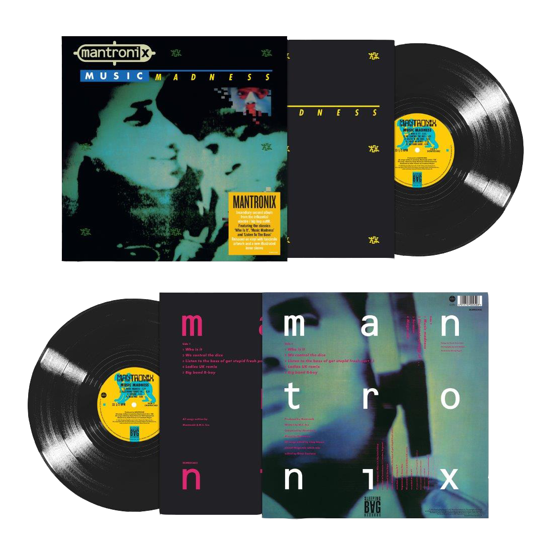 Mantronix - Music Madness: Vinyl LP