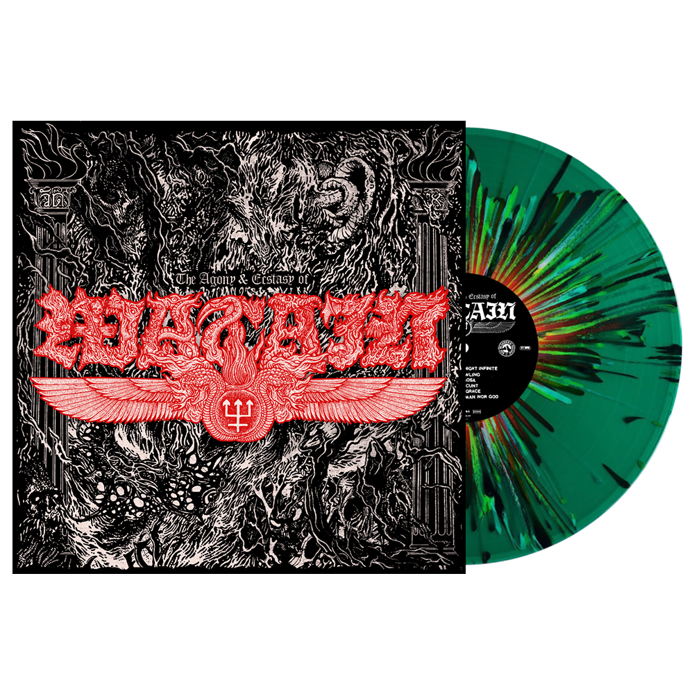 Watain - The Agony & Ecstasy of Watain: Limited Edition Gatefold Green with Rainbow Splatter Vinyl LP