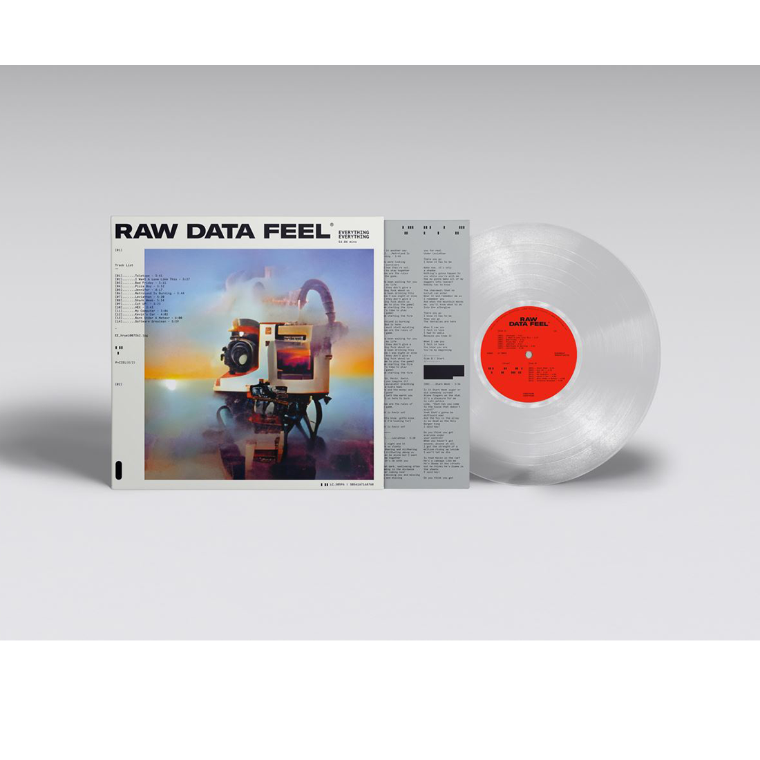Everything Everything - Raw Data Feel: Clear Vinyl LP