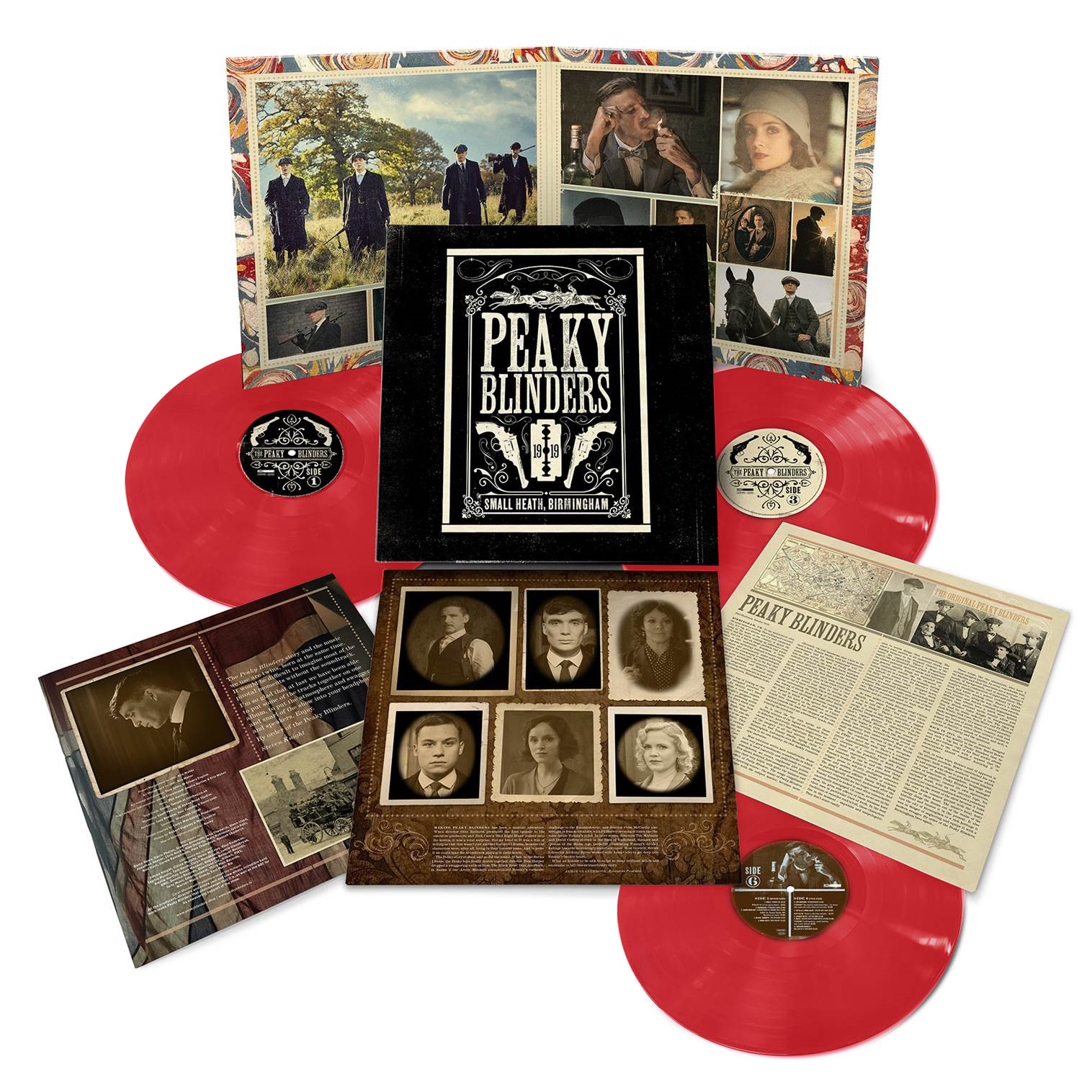 Various Artists - Peaky Blinders - Original Music From The TV Series: Exclusive Red Vinyl 3LP