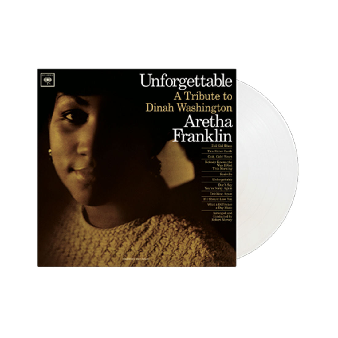 Aretha Franklin - Unforgettable (Tribute To Dinah Washington): Limited Crystal Clear Vinyl LP