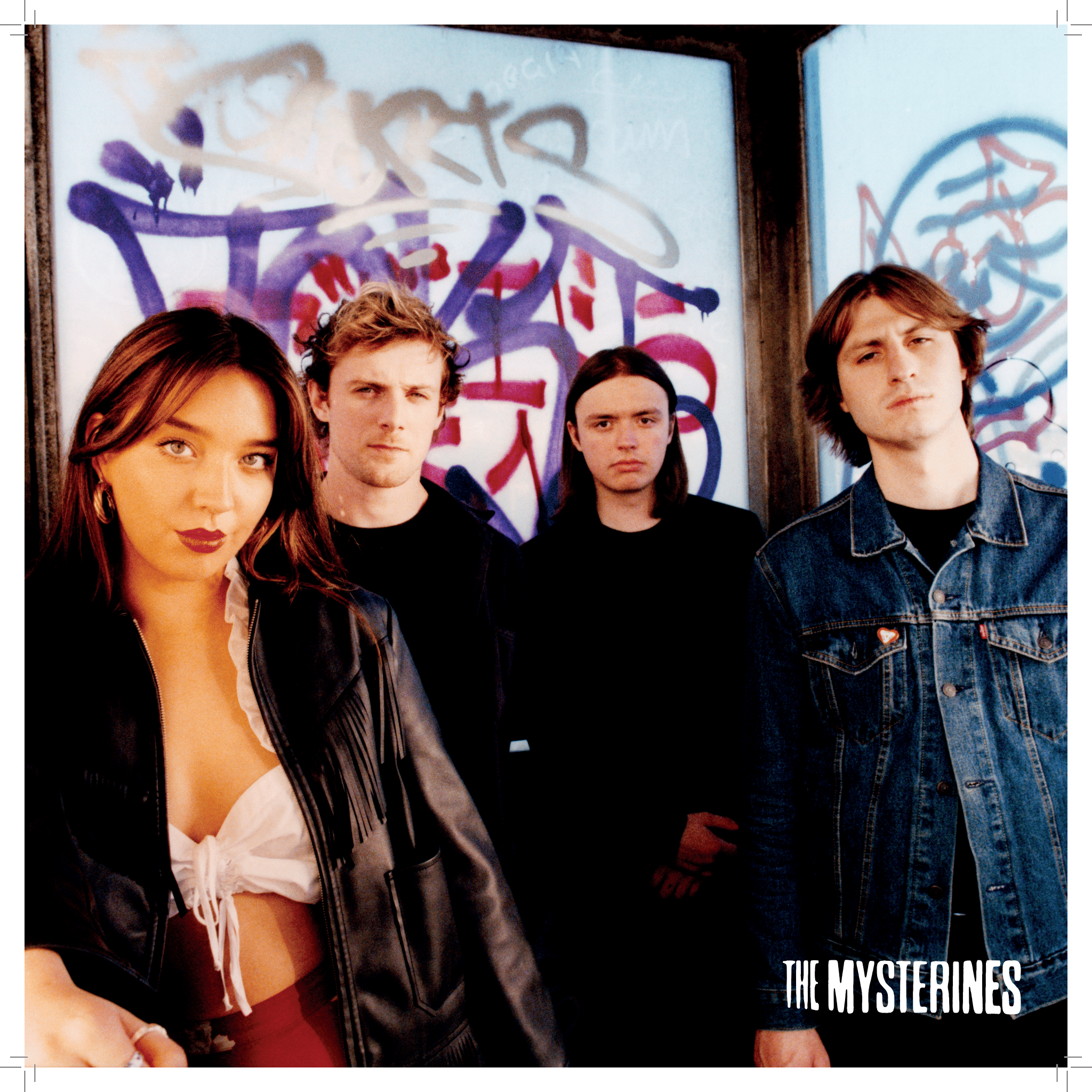 The Mysterines - The Mysterines: Reeling Signed Artcard