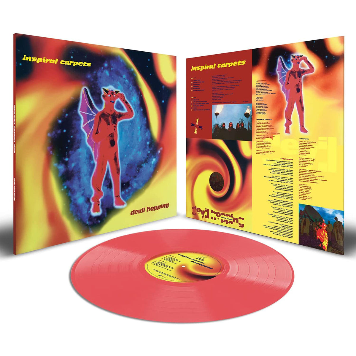 Inspiral Carpets - Devil Hopping: Limited Edition Red Vinyl LP