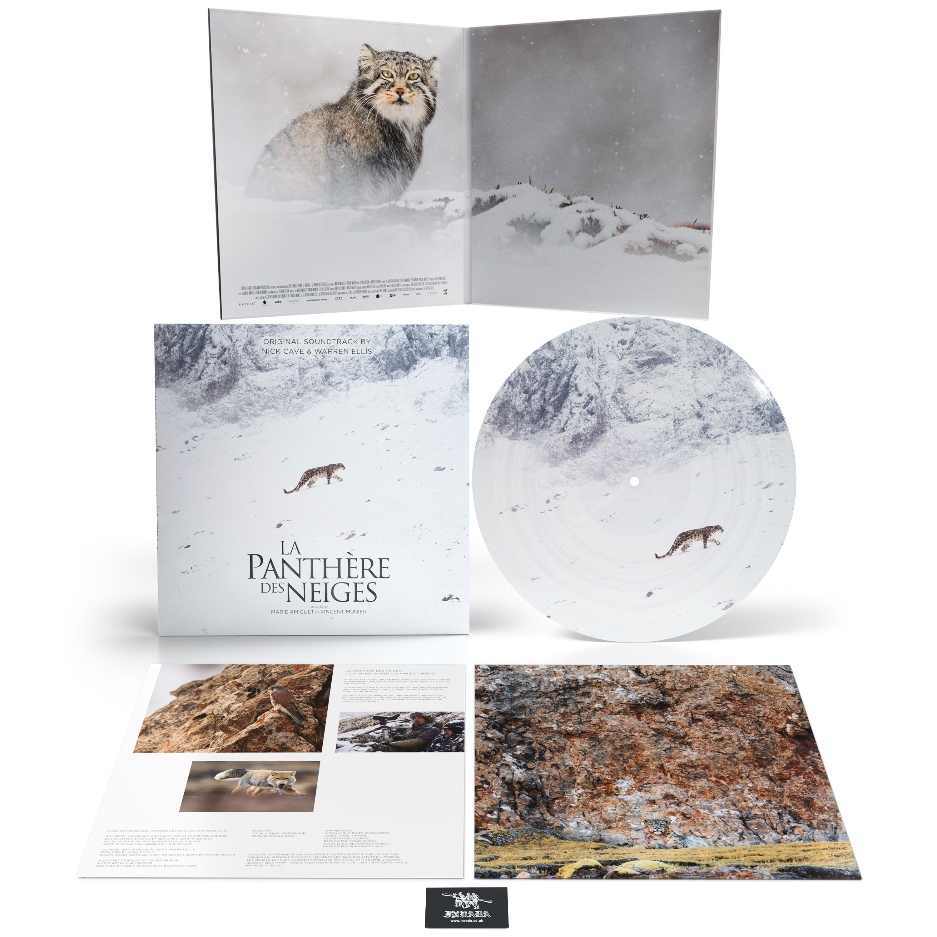 Nick Cave & Warren Ellis - La Panthère Des Neiges -  Original Soundtrack: Limited Picture Disc Vinyl LP