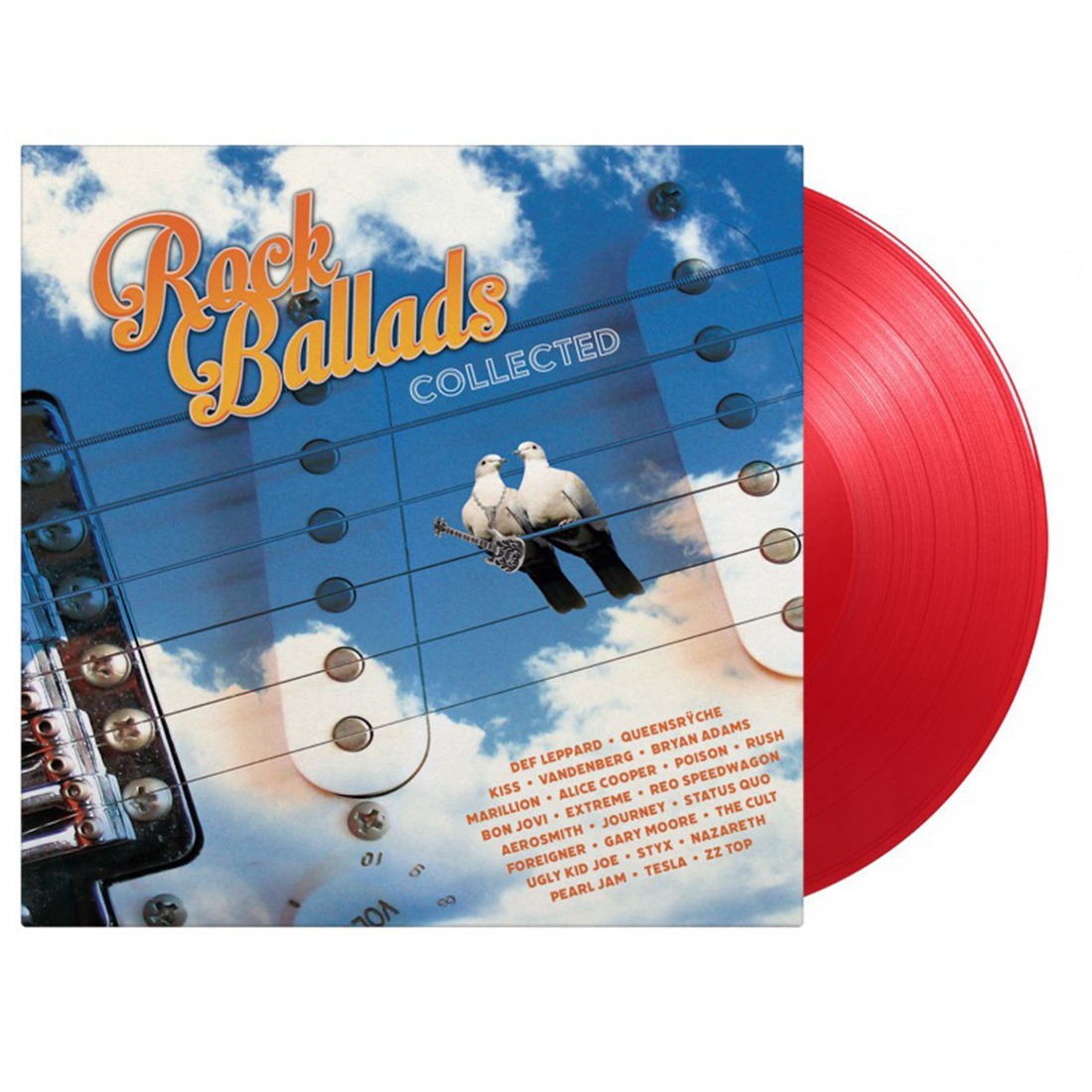 Various Artists - Rock Ballads Collected: Red Vinyl 2LP
