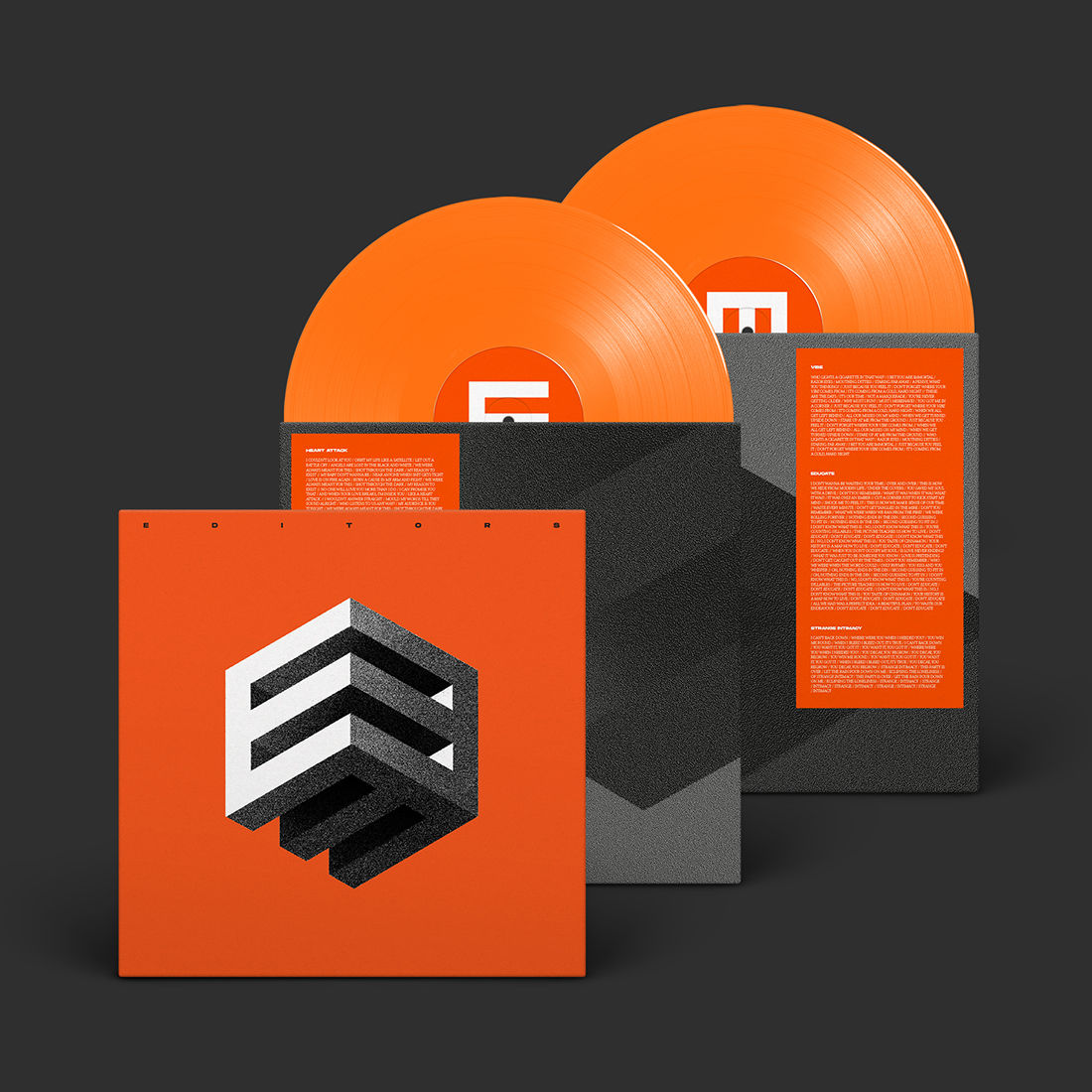 Editors - EBM: Limited Orange Vinyl 2LP
