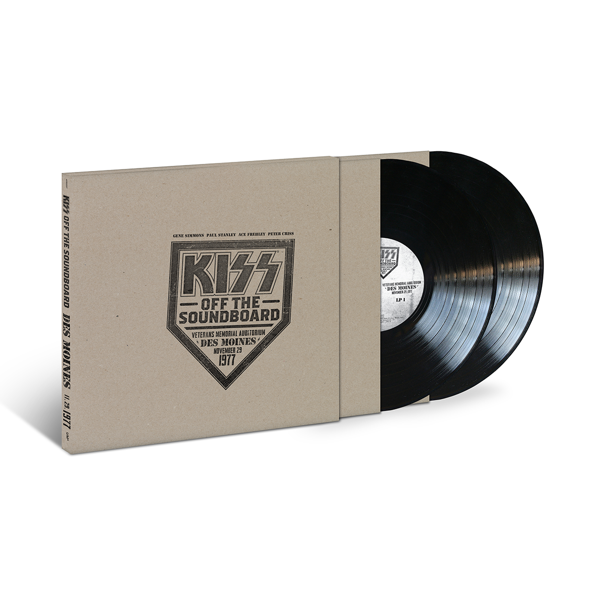 Kiss - Off The Soundboard - Des Moines (November 29, 1977): Vinyl 2LP