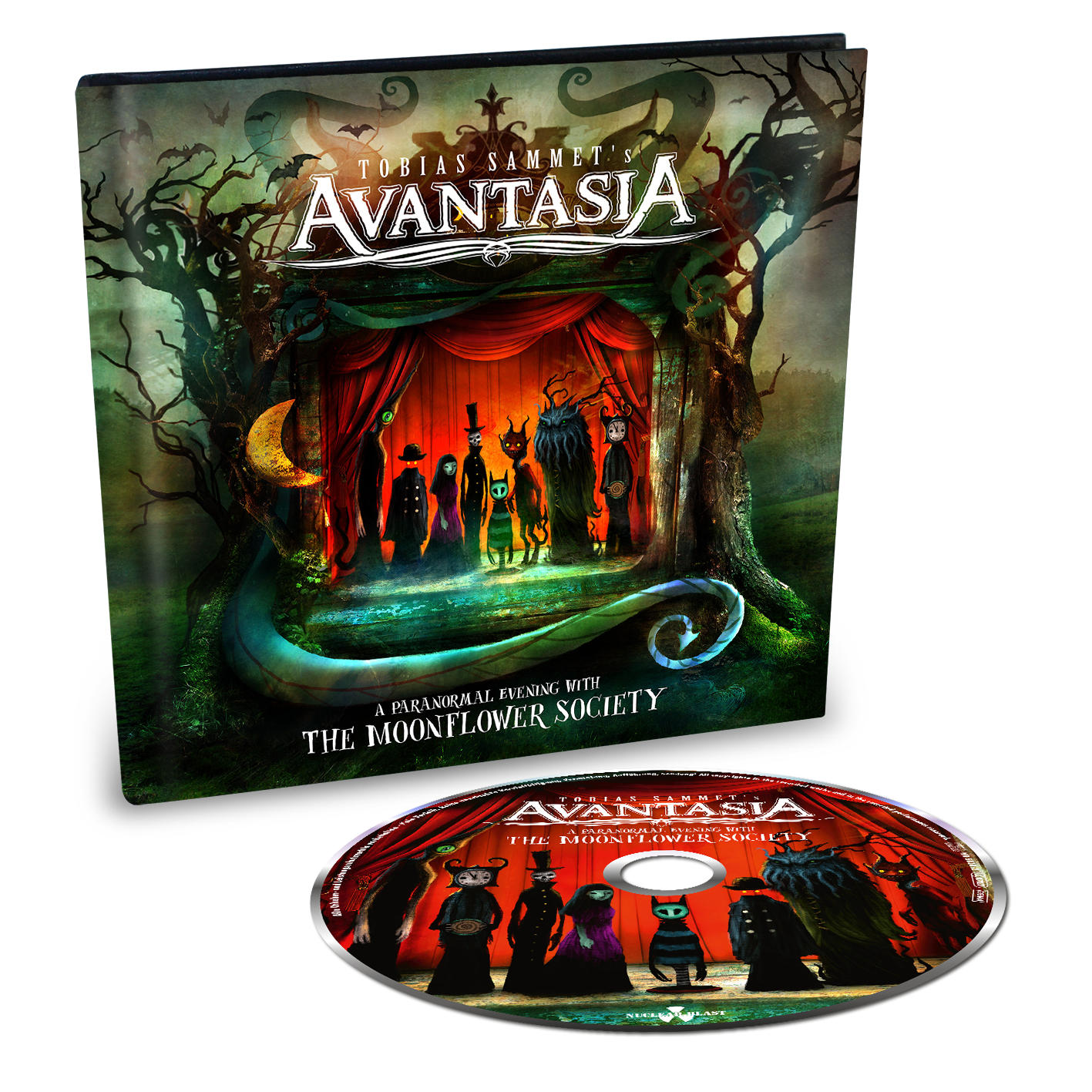 Avantasia - A Paranormal Evening With The Moonflower Society: Limited Edition Mediabook CD