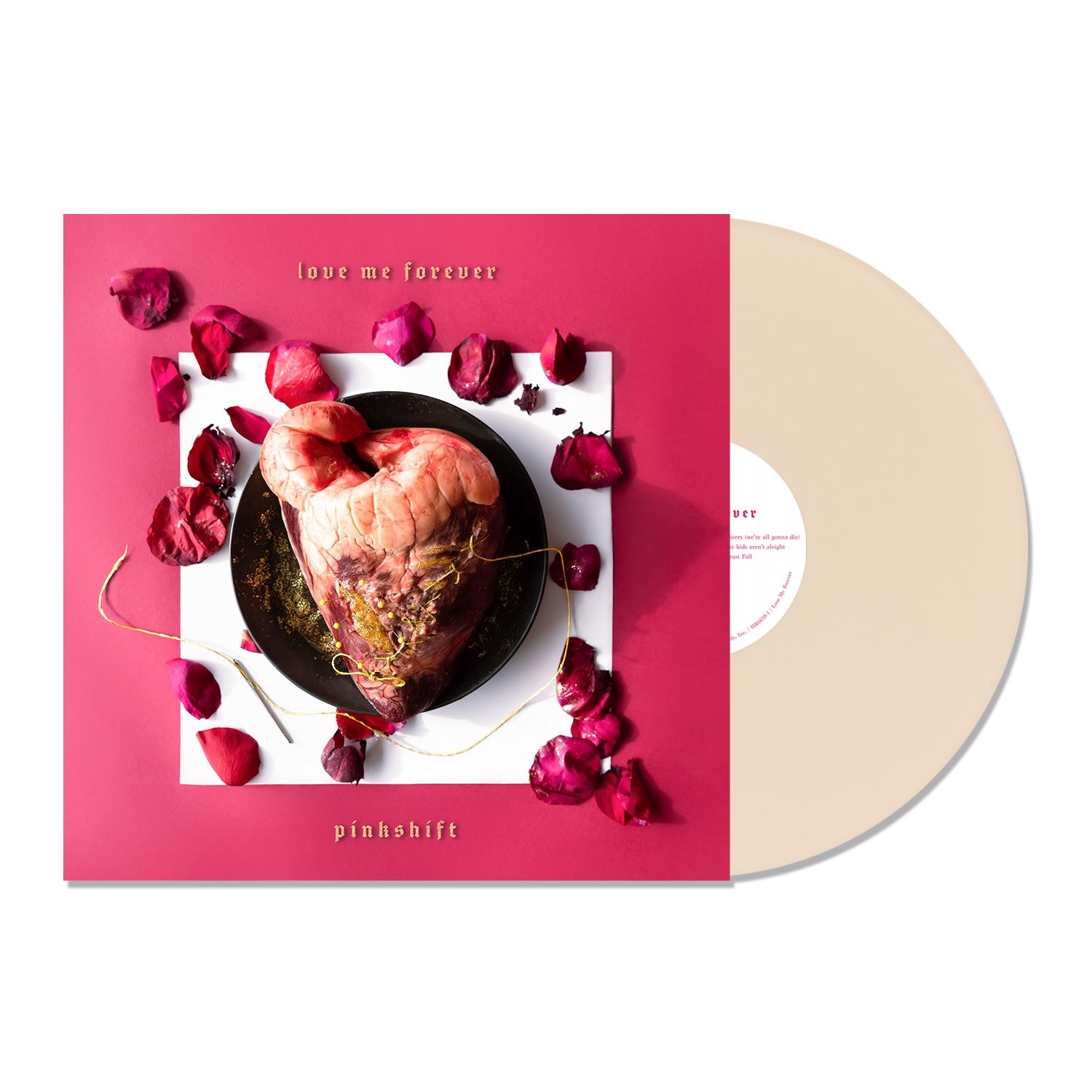Pinkshift - Love Me Forever: Bone Vinyl LP