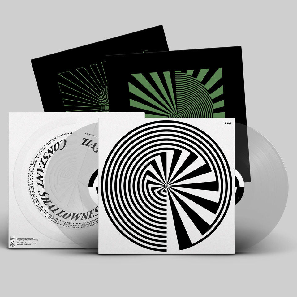 Coil - Constant Shallowness Leads To Evil: Limited Clear Vinyl 2LP