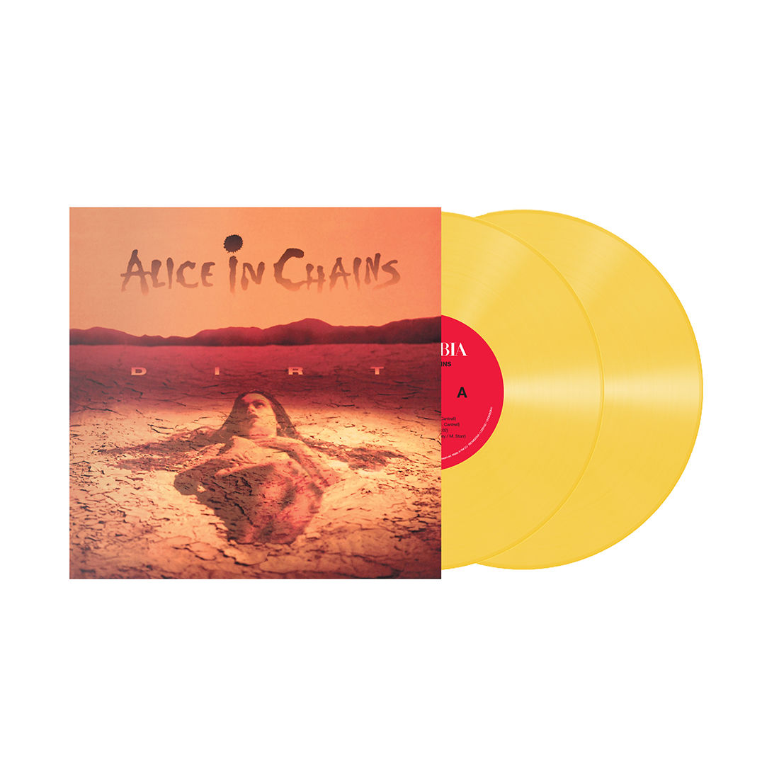Alice In Chains - Dirt: Limited Edition Yellow Vinyl 2LP