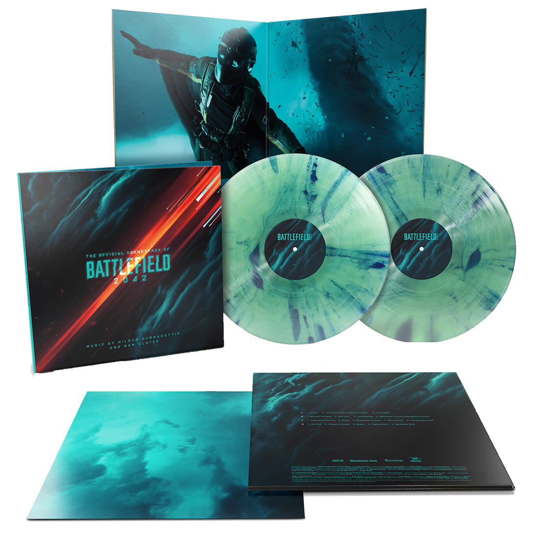 Original Soundtrack, Hildur Guðnadóttir & Sam Slater - Battlefield 2042 - Official Soundtrack: Hazard Zone Vinyl 2LP