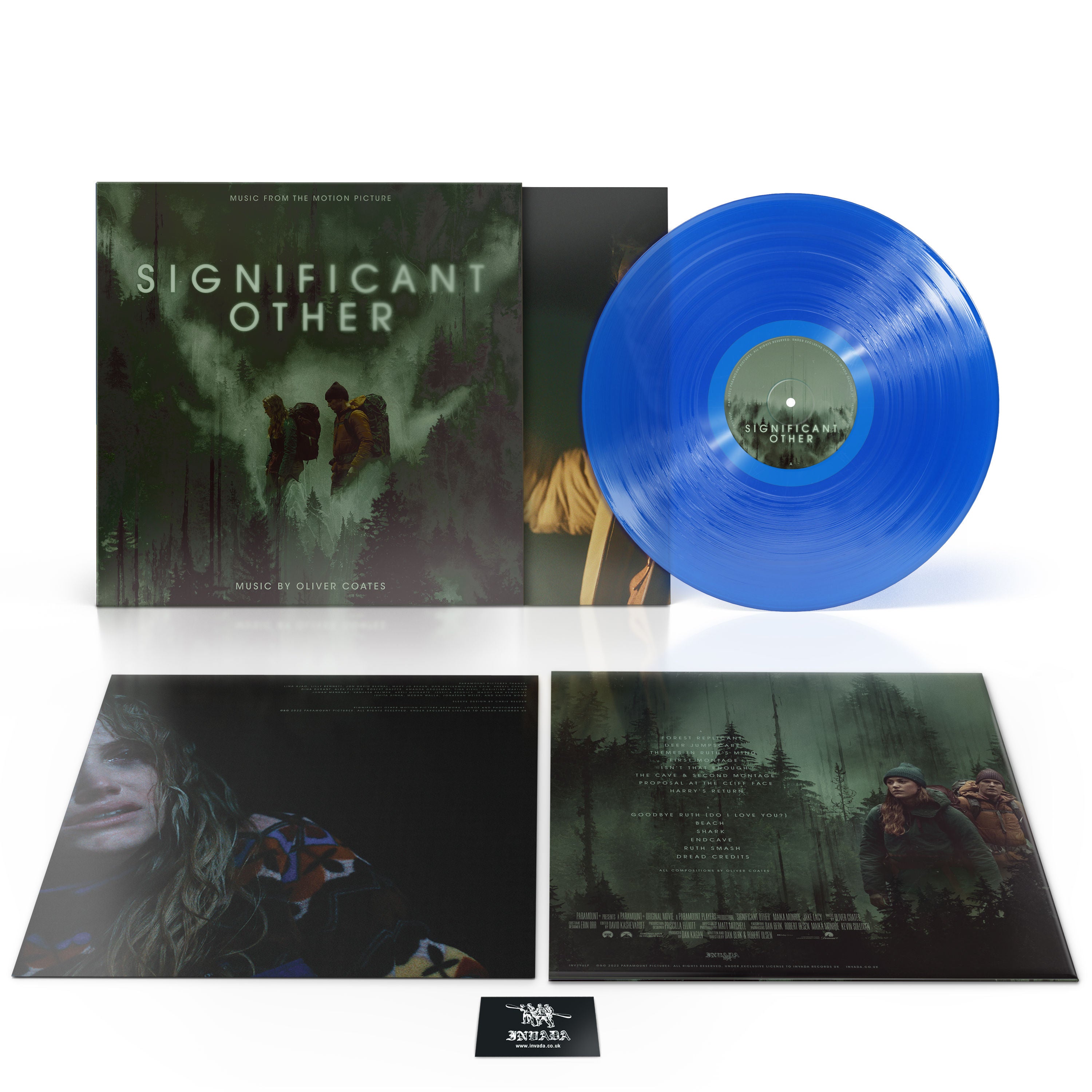 Oliver Coates, Original Soundtrack - Significant Other (Music From The Motion Picture): Limited Edition Blue Vinyl LP