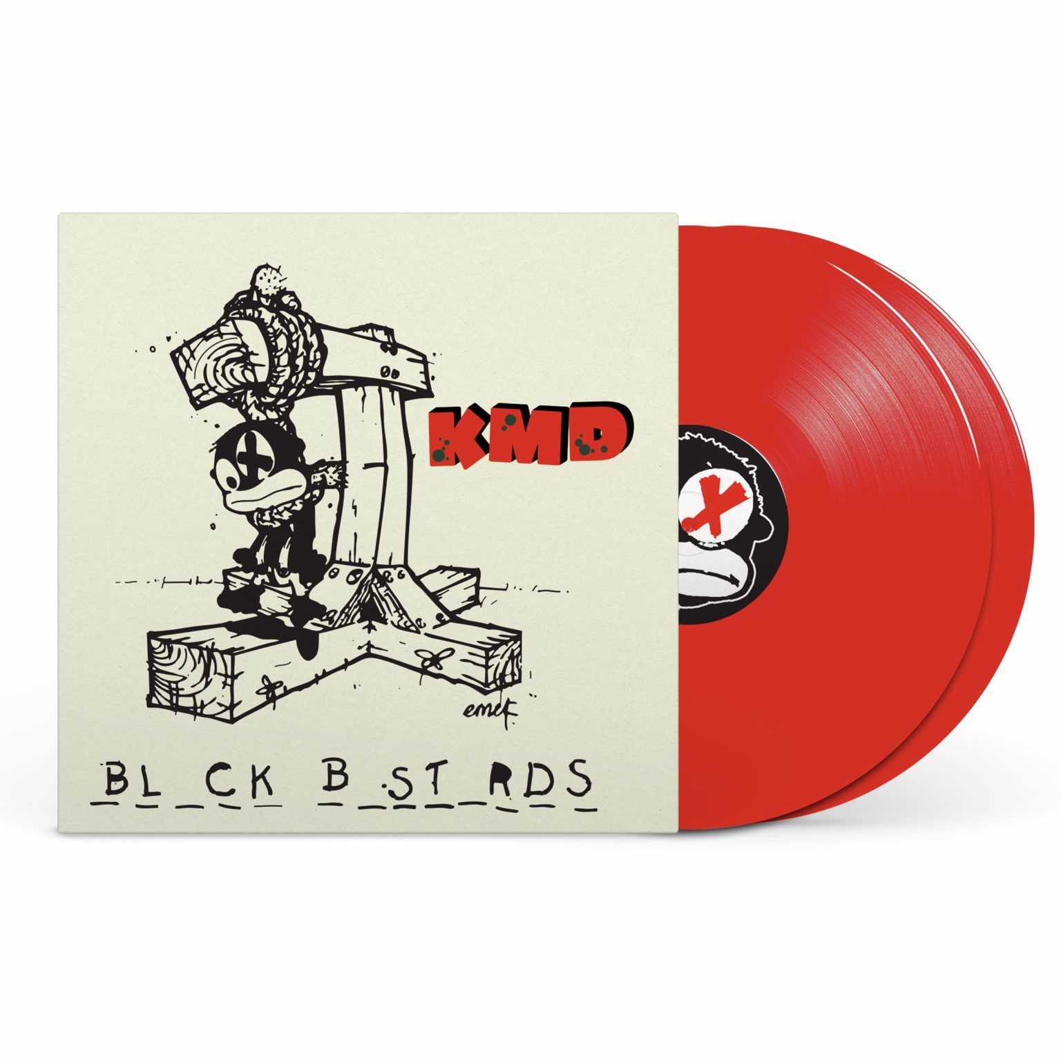 KMD - Bl_ck B_st_rds: Limited Edition Red Vinyl 2LP