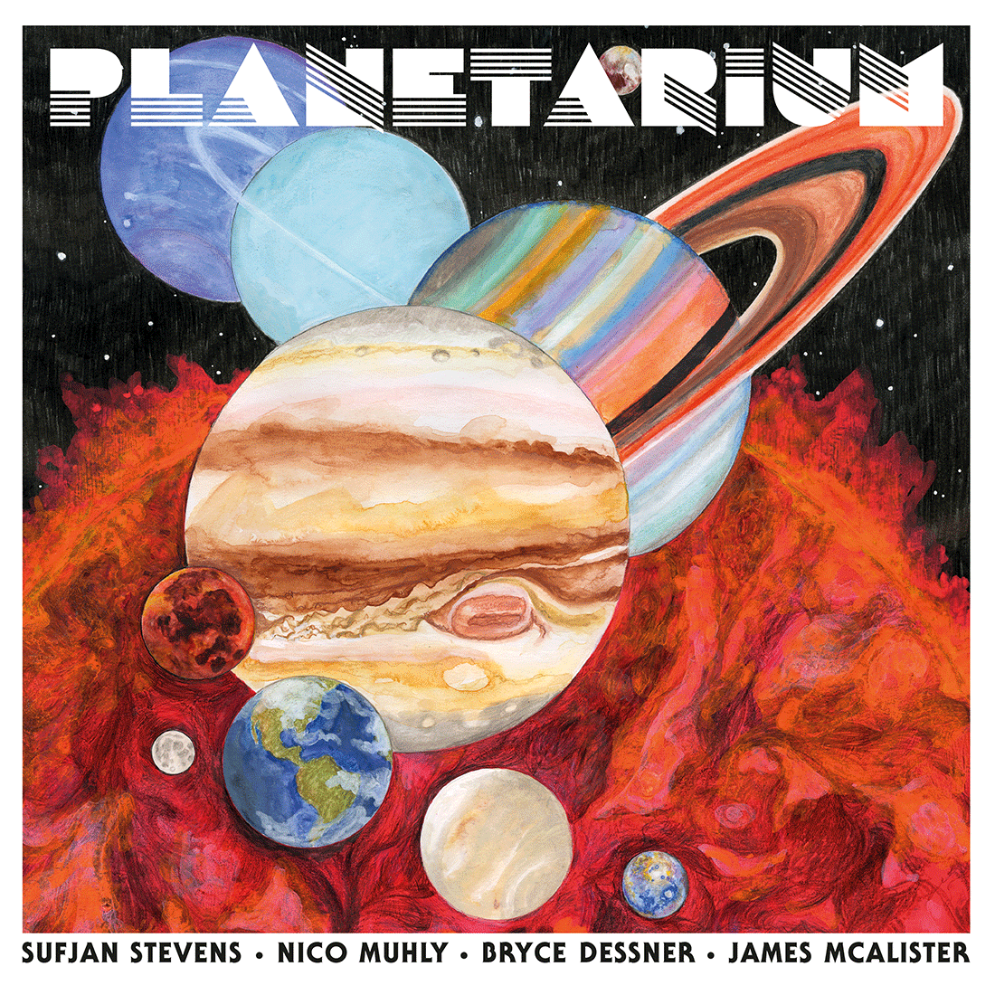 Sufjan Stevens, Bryce Dessner (The National), Nico Muhly, James McAlister - Planetarium: Vinyl LP