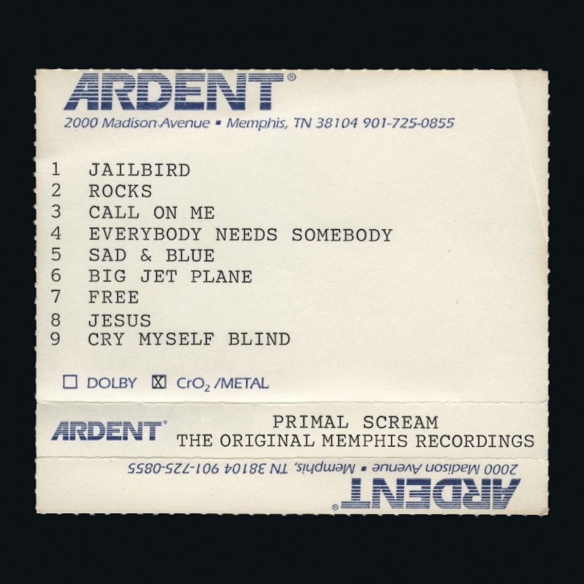 Primal Scream - Give Out But Don't Give Up - The Original Memphis Recordings: Vinyl LP