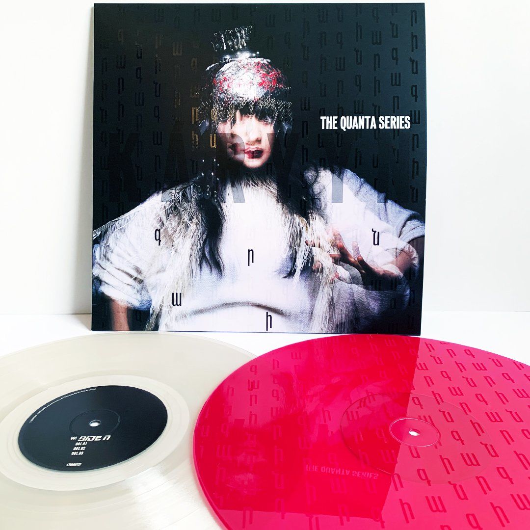 K Á R Y Y N - The Quanta Series: Limited Edition Pink and Transparent Vinyl LP