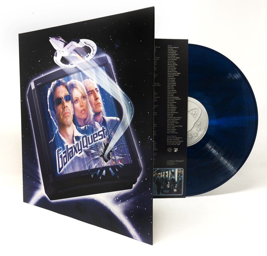 David Newman - Galaxy Quest - Music from the Motion Picture: Limited Blue "Galaxy" Vinyl LP