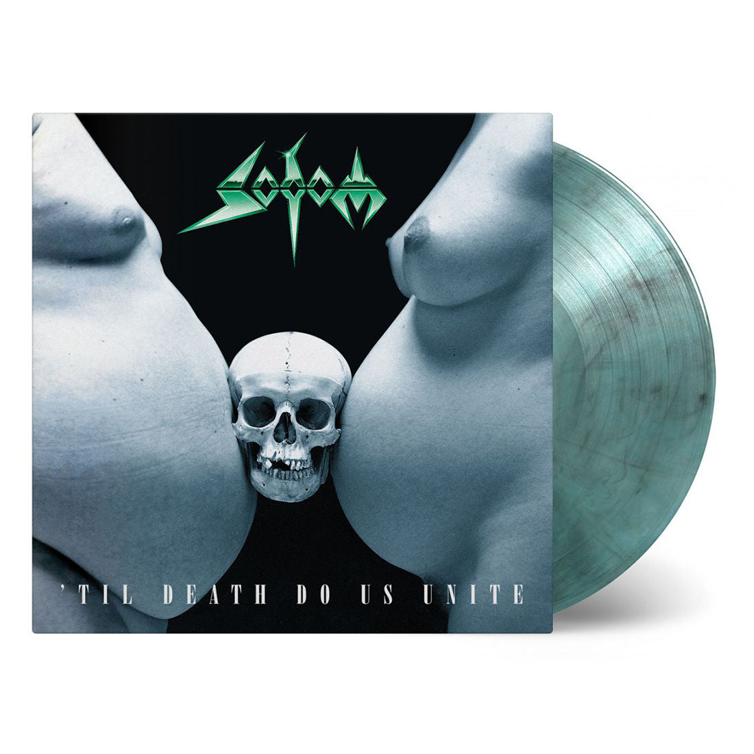 Sodom - ‘Til Death Do Us Unite: Limited Edition Transparent Green & Black Marbled Vinyl LP